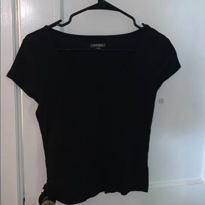 Black crop top